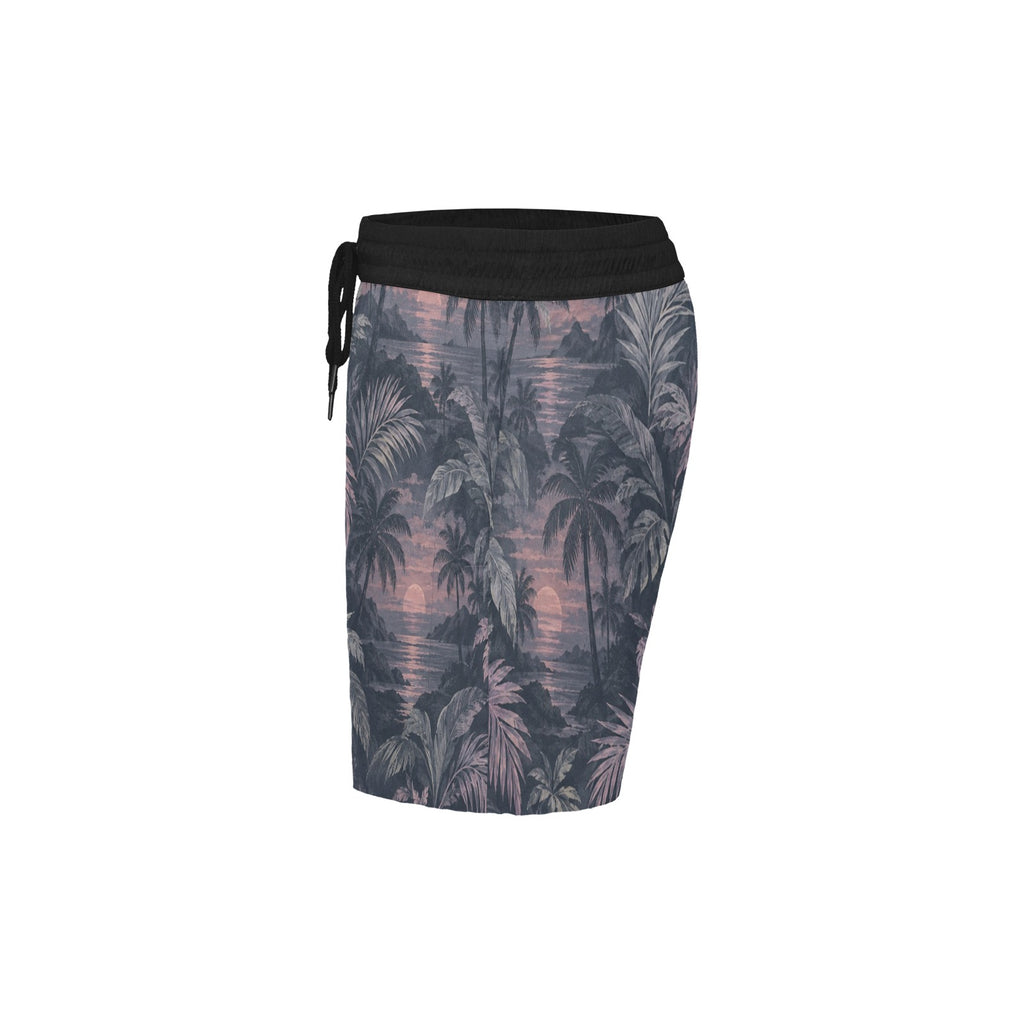 Dusk Palms Swim Shorts