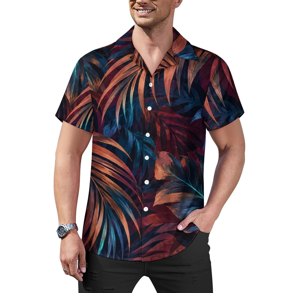 Cuban collar shirt