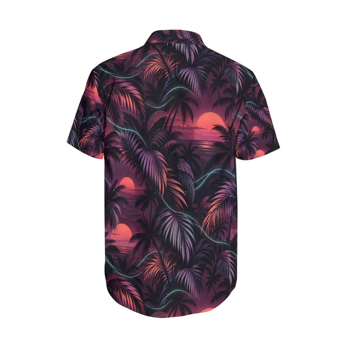 Men's Short Sleeve Shirt With Lapel Collar (Model T54)