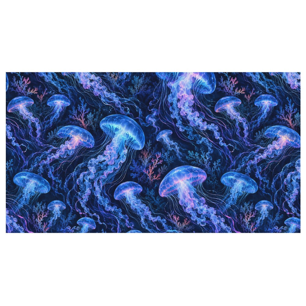 Blue Jelly Drift Beach Towel