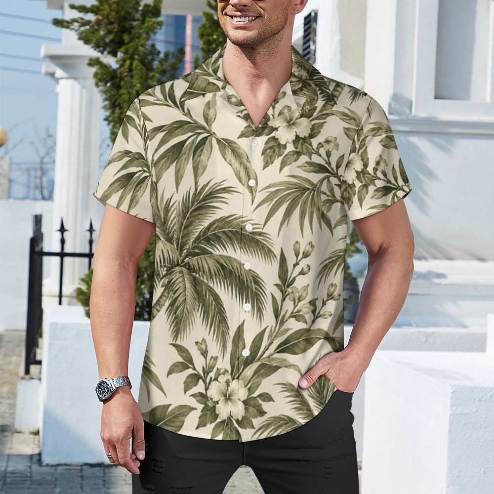 Cuban collar shirt