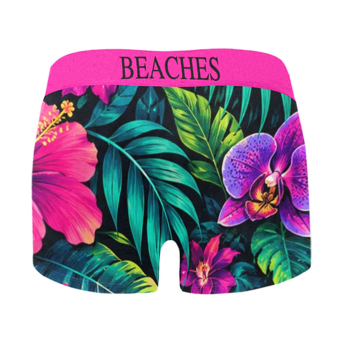 Paradise Beaches Floral Boxer Briefs