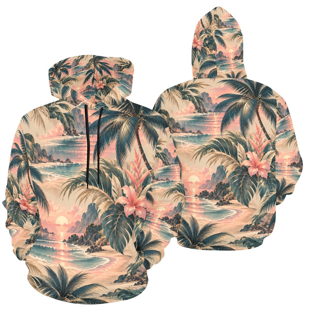 Men's All Over Print Hoodie (USA Size) (Model H13)