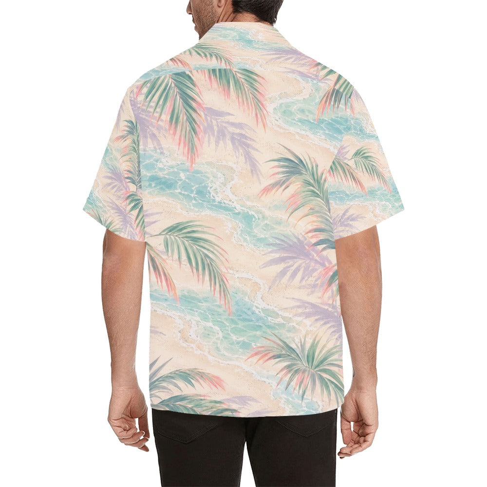 Pastel Palms Hawaiian Shirt
