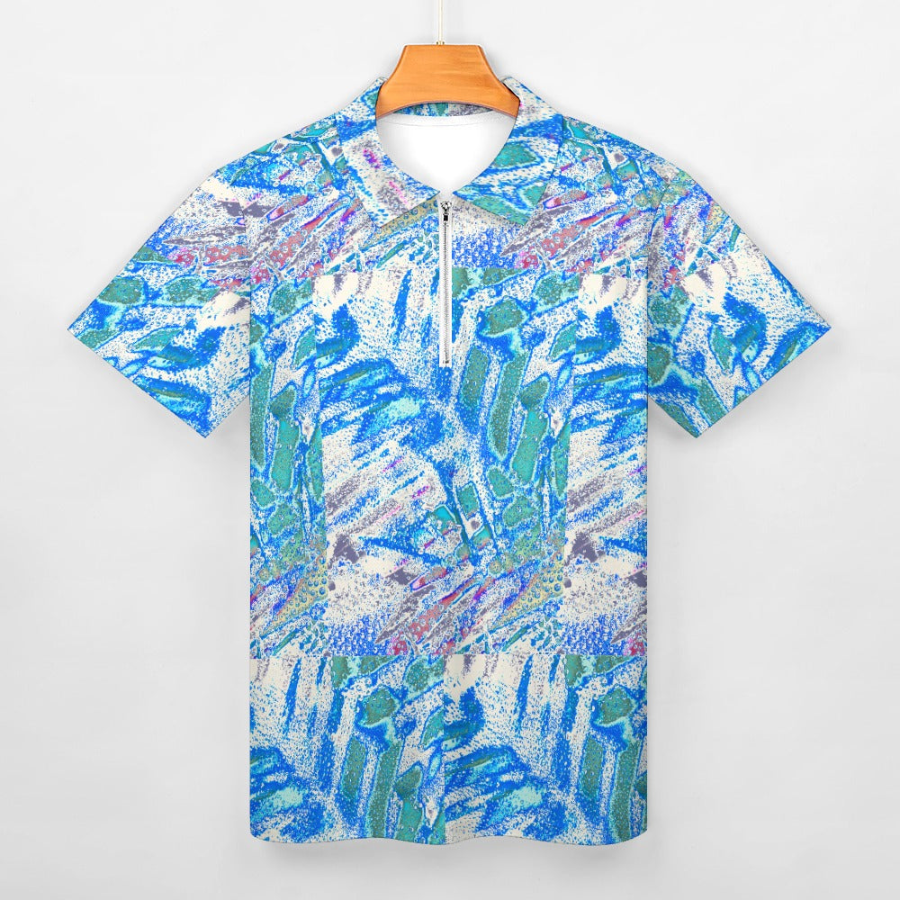 Coastal Current Zip Polo