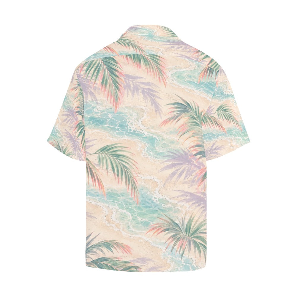 Pastel Palms Hawaiian Shirt