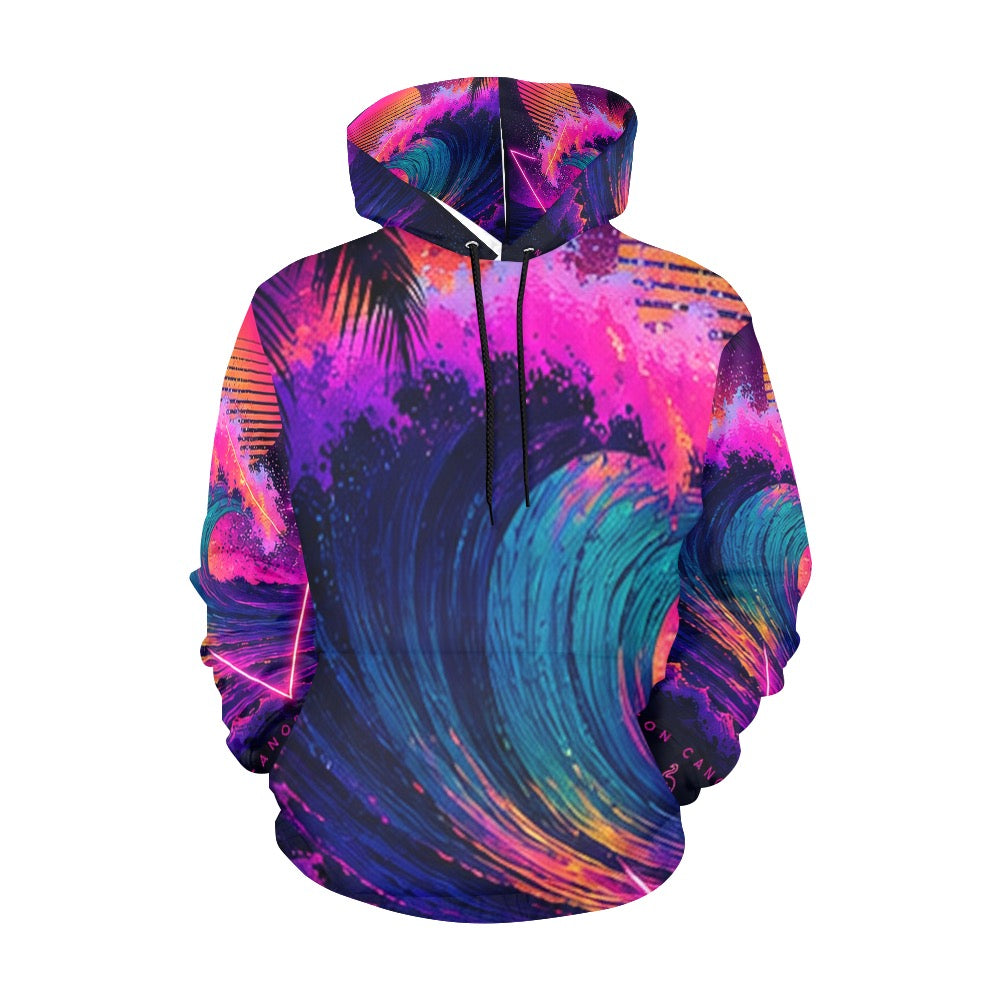 Neon Wave Hoodie