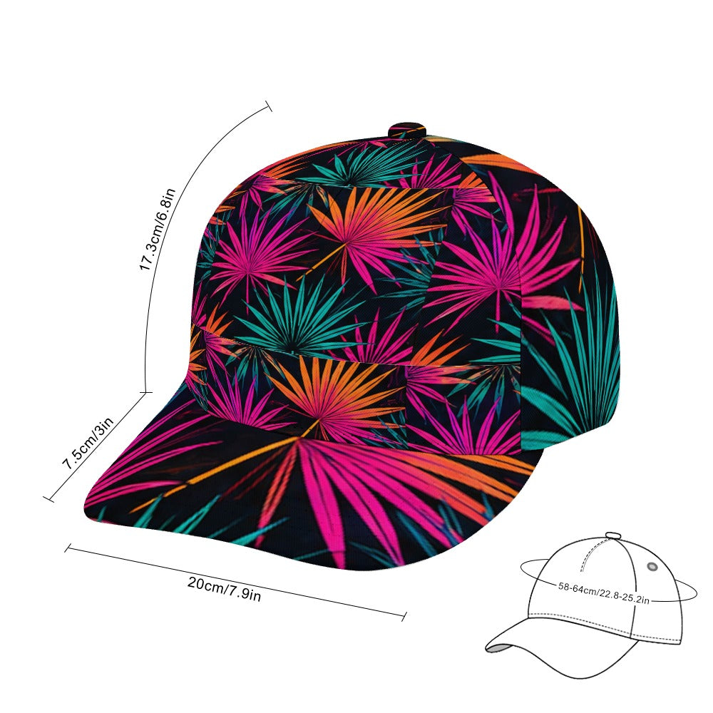 Neon Fan Palm Snapback