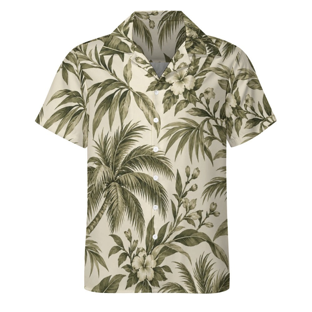 Cuban collar shirt