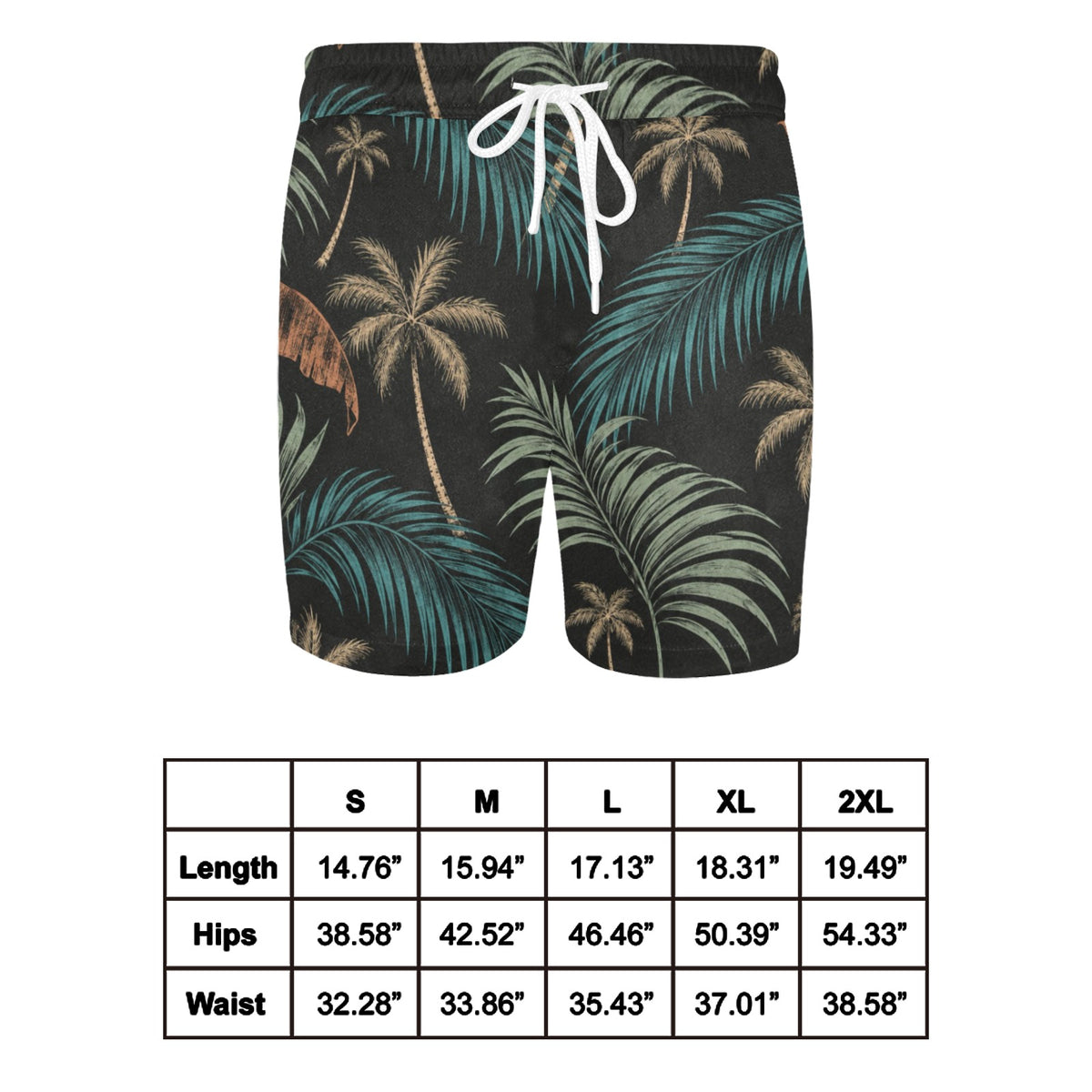 Men's Mid-Length Swim Shorts