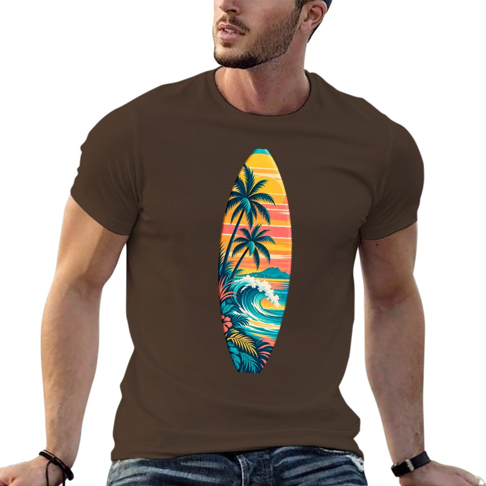 New 150g Men's  Short Sleeve T-shirt