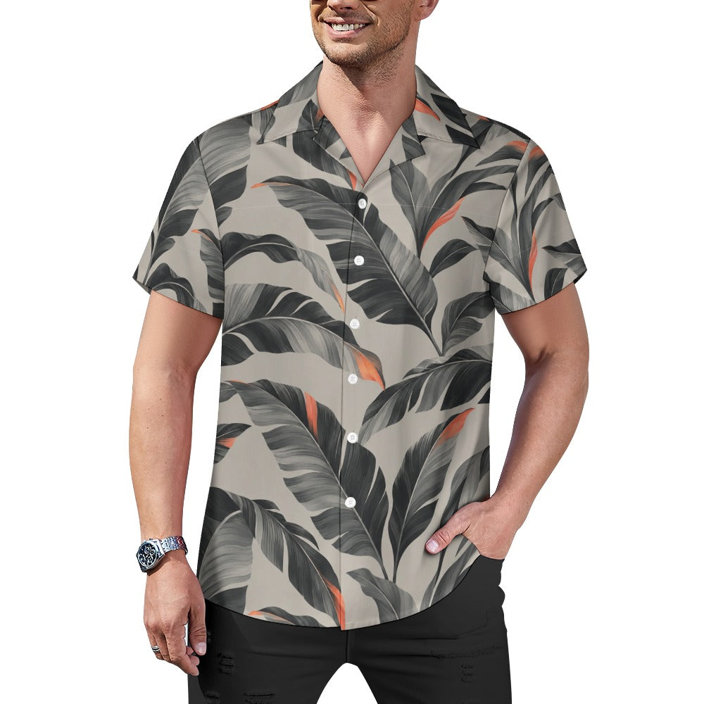 Cuban collar shirt