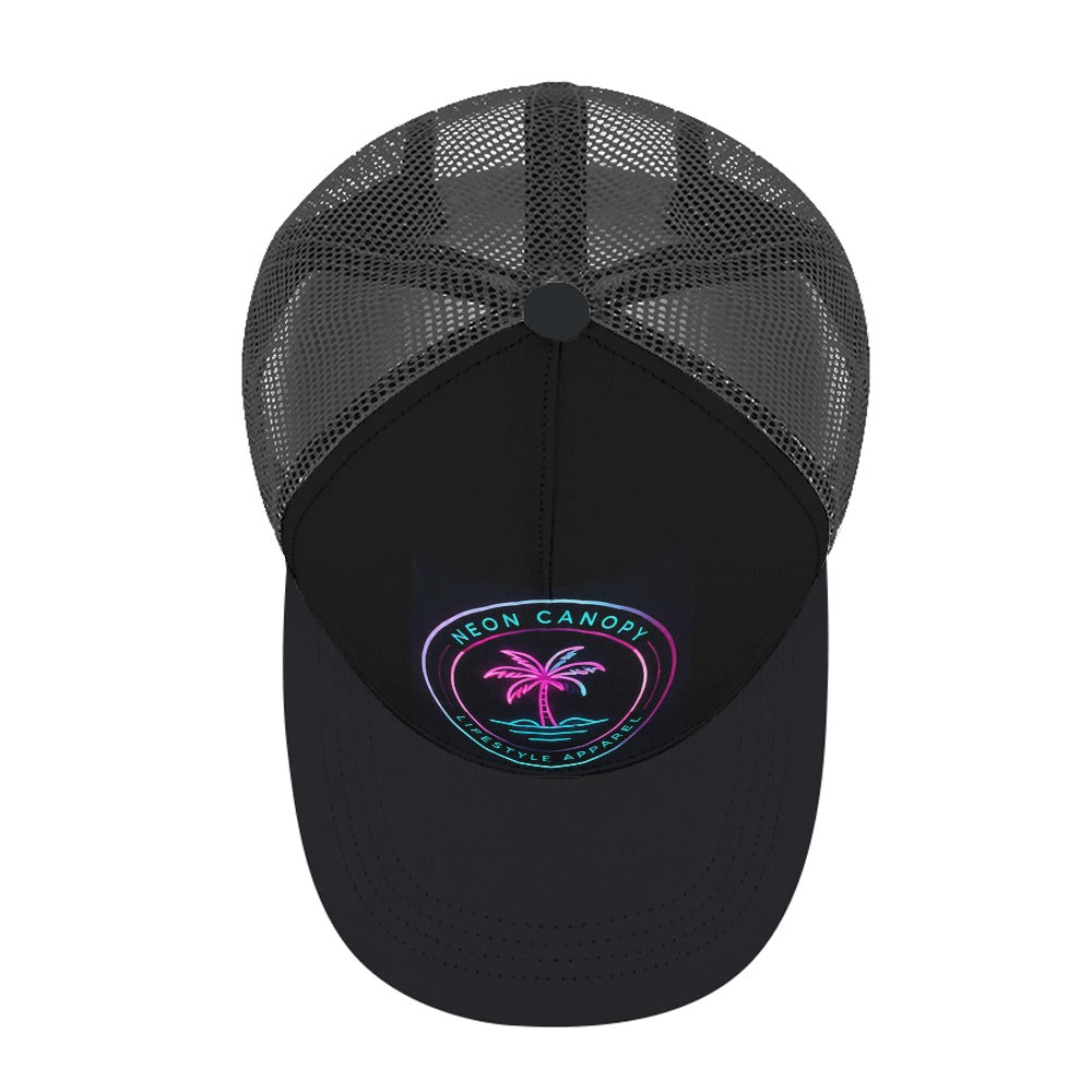 Neon Palm Trucker Hat