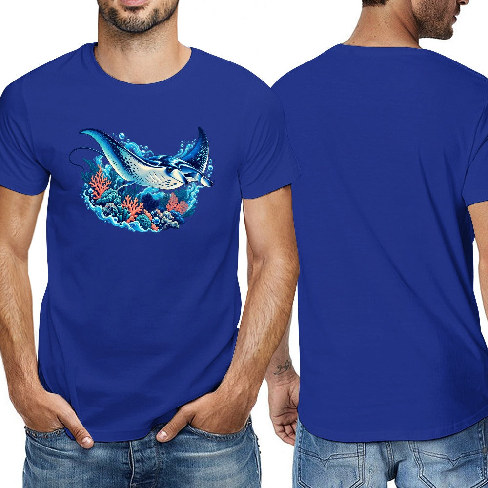 New 150g Men's  Short Sleeve T-shirt