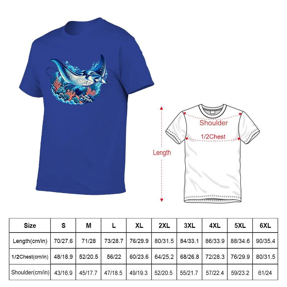 New 150g Men's  Short Sleeve T-shirt