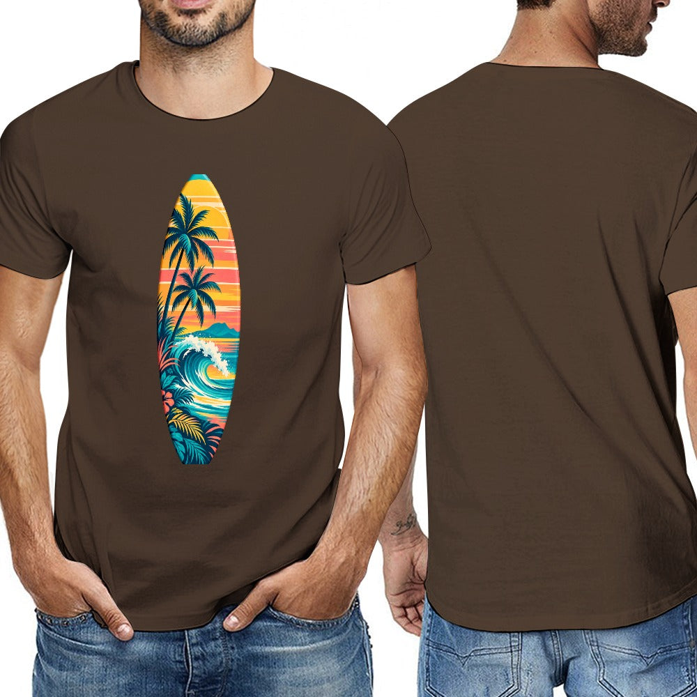 New 150g Men's  Short Sleeve T-shirt
