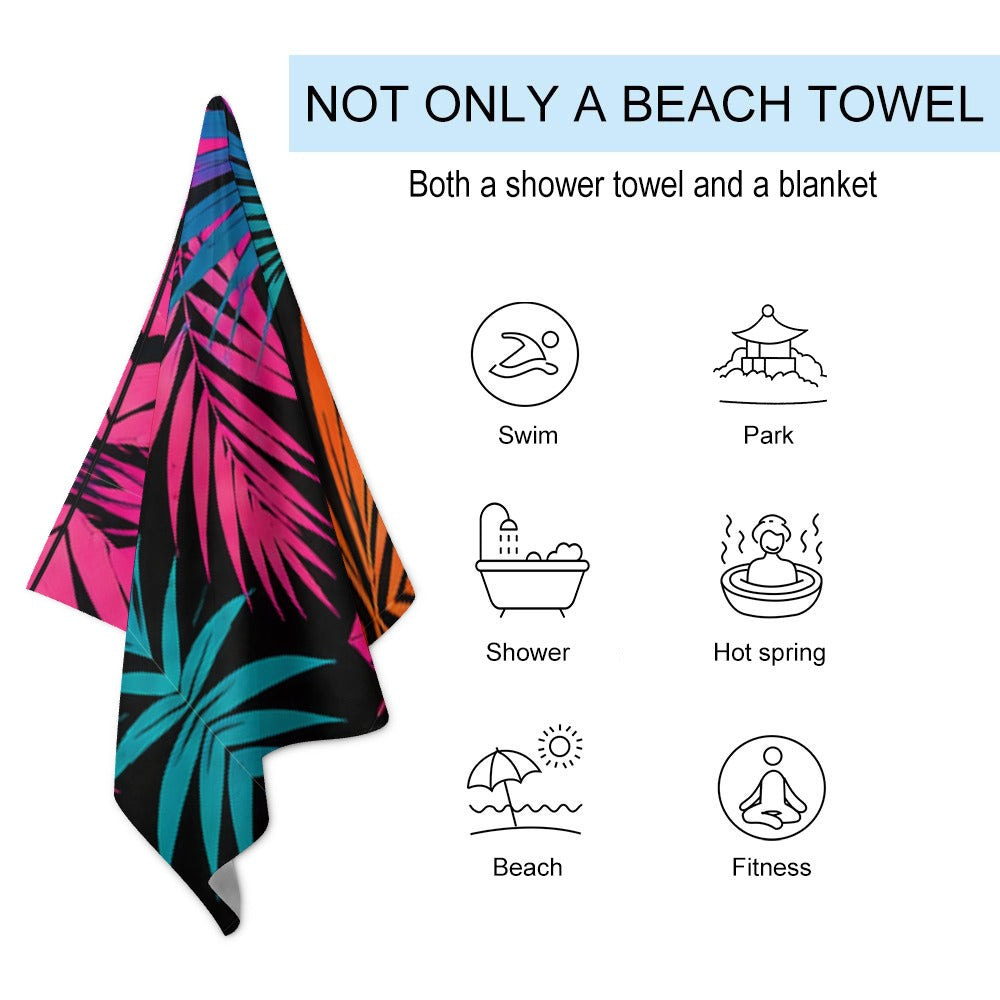 Tropic Voltage Beach Towel
