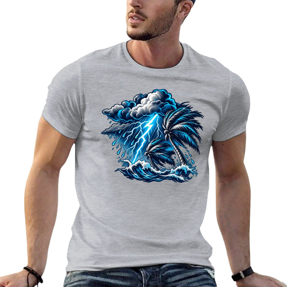 New 150g Men's  Short Sleeve T-shirt