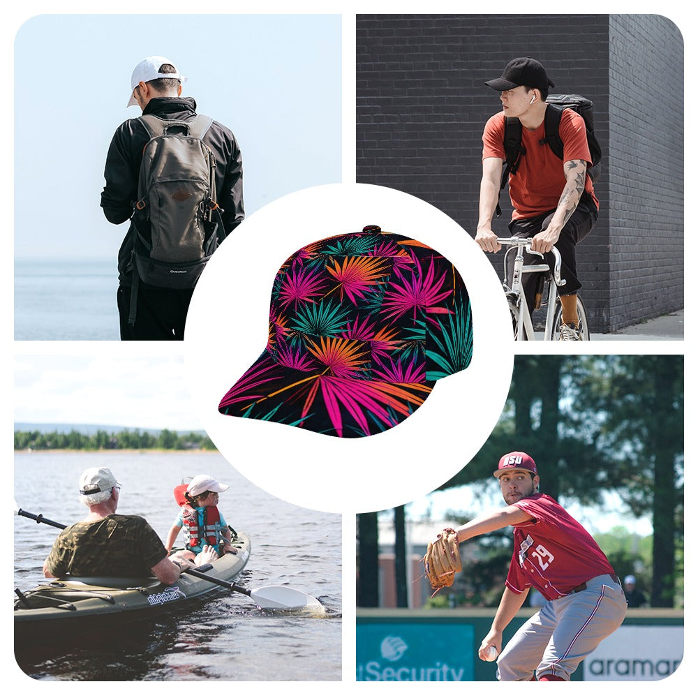 Neon Fan Palm Snapback