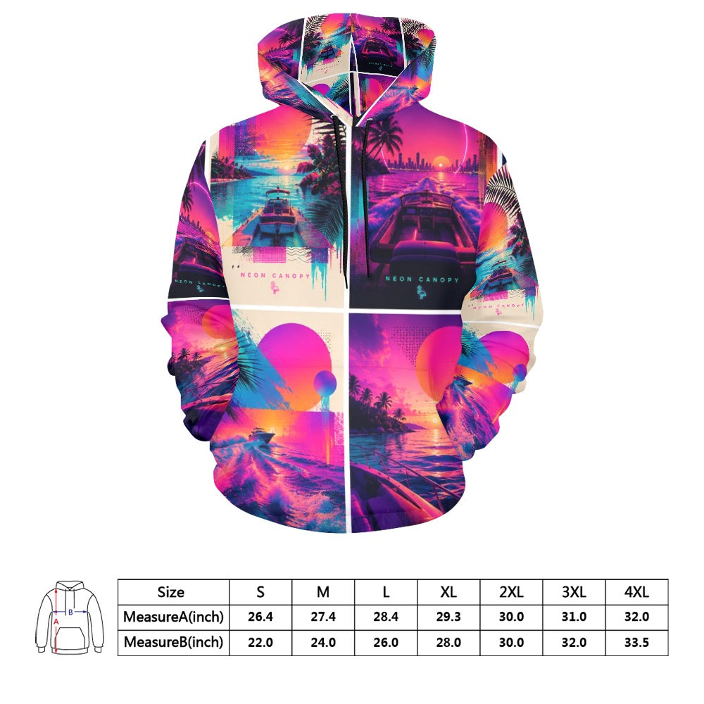 Neon Highway Hoodie