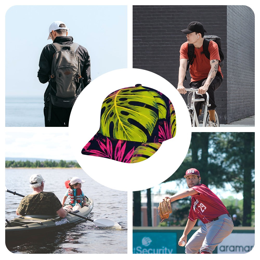 Electric Monstera Snapback