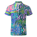 Tropical Voltage Zip Polo