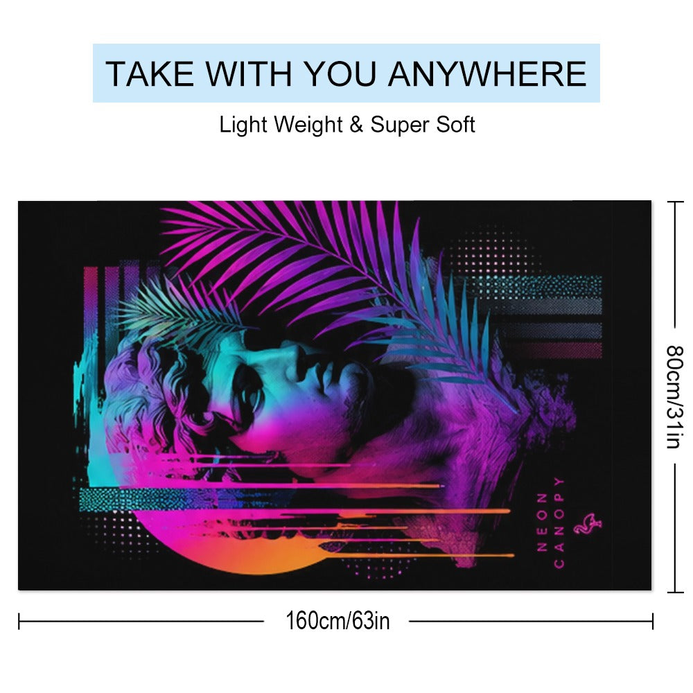 Midnight Mirage Beach Towel