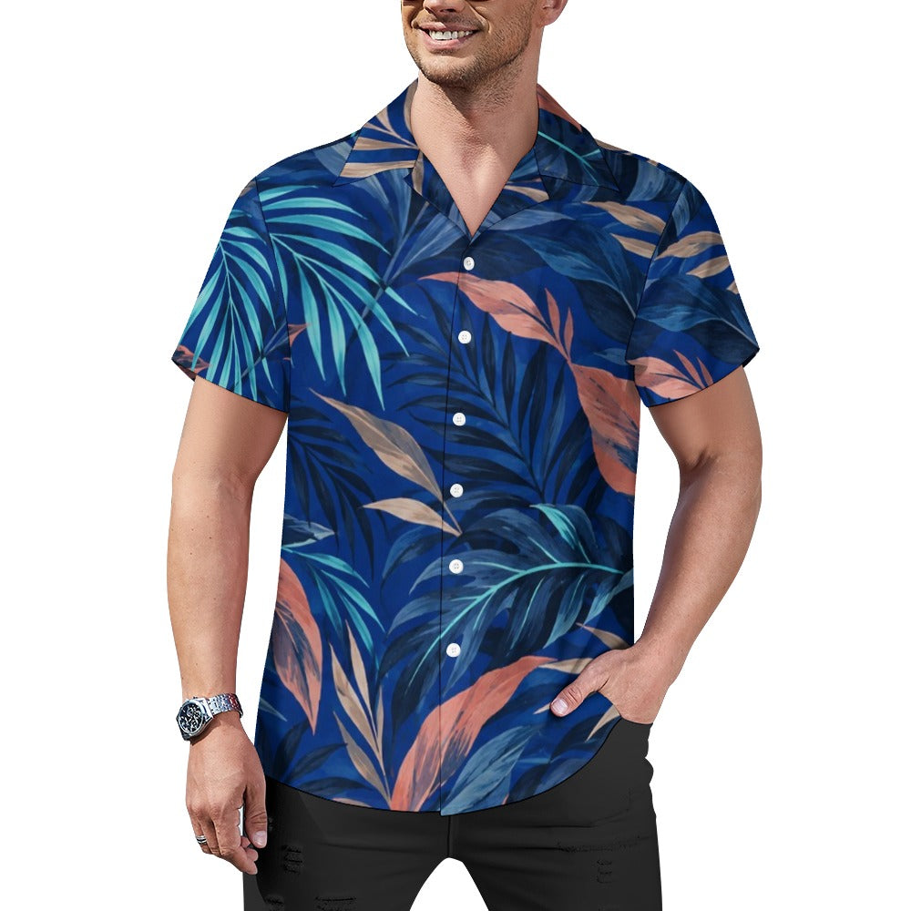 Cuban collar shirt