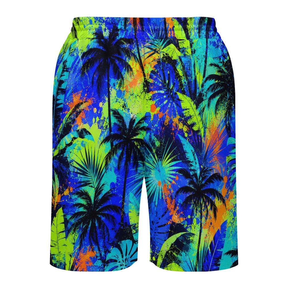 Blue Jungle Shorts