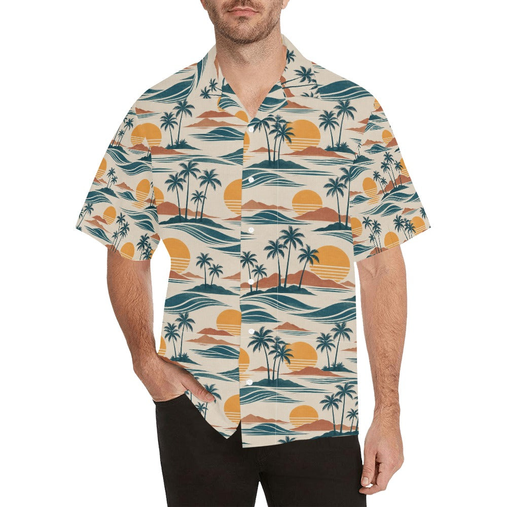 Coastal Postcards Hawaiian Shirt