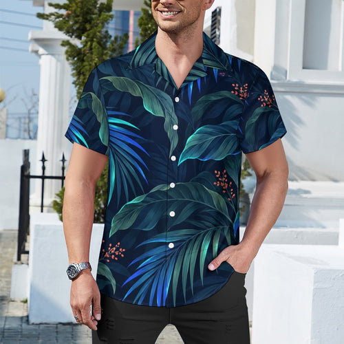 Cuban collar shirt