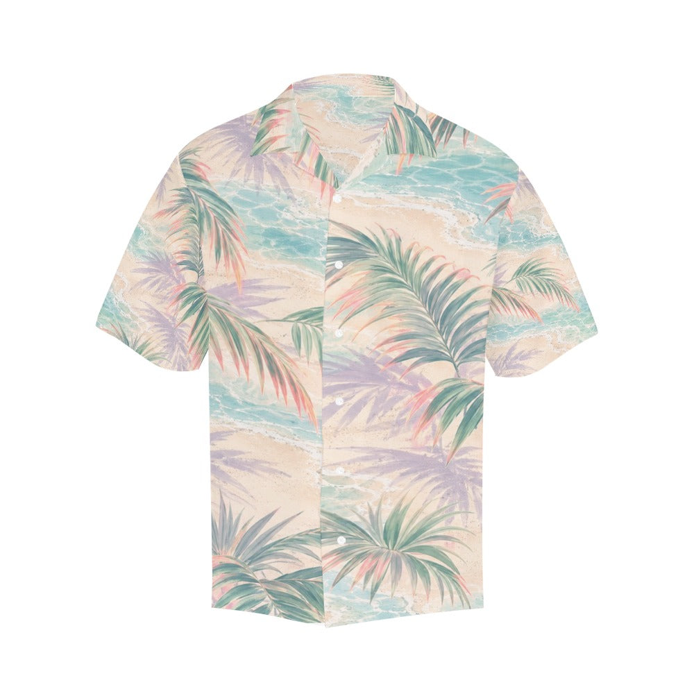 Pastel Palms Hawaiian Shirt