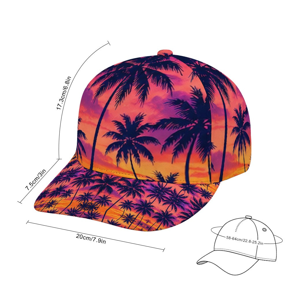 Sunset Palms Snapback