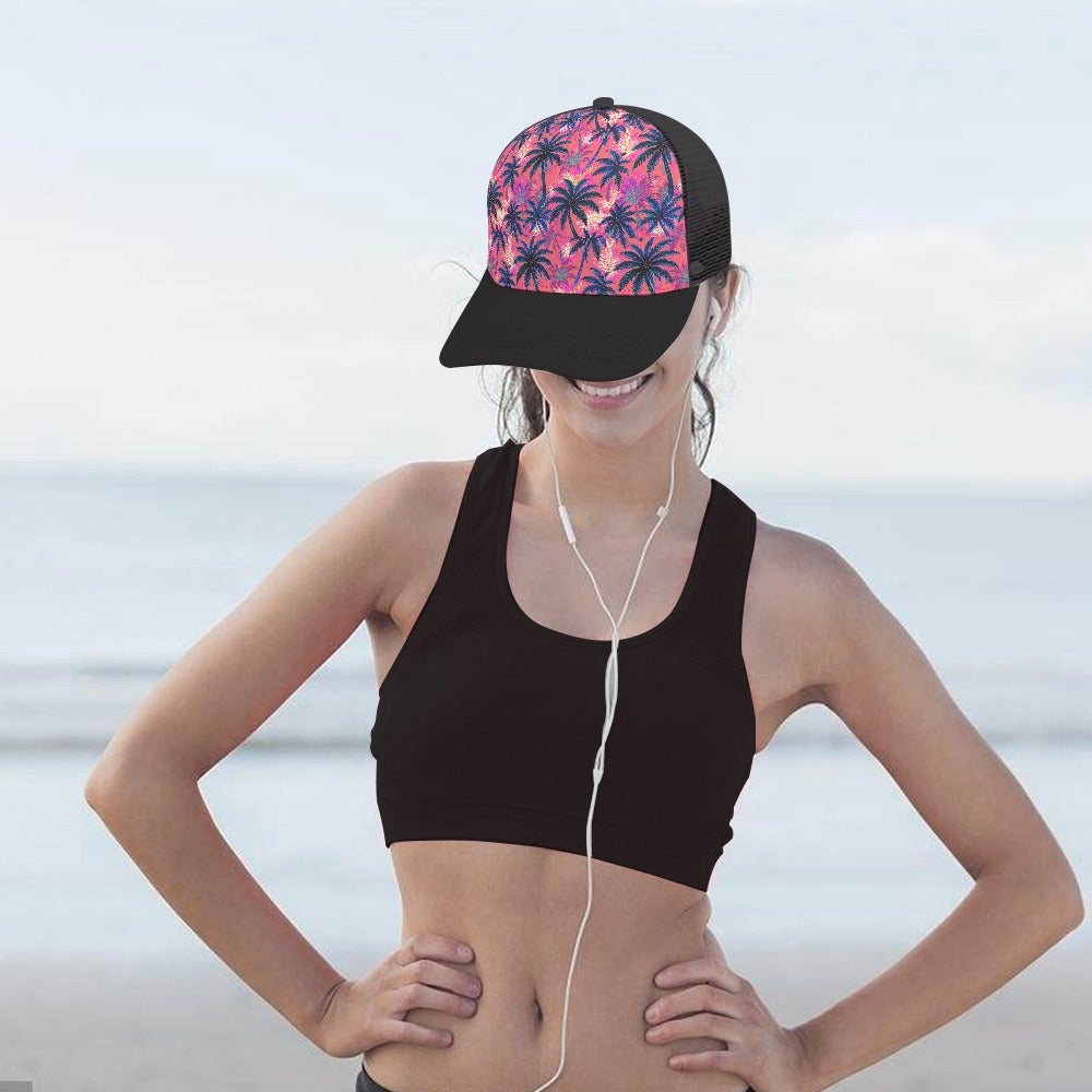Pink Paradise Trucker Hat