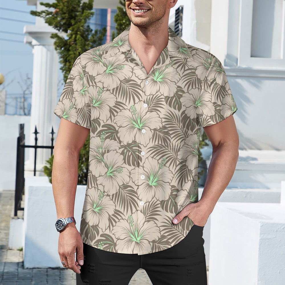 Cuban collar shirt