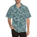 Sea Glass Leaves Hawaiian Shirt