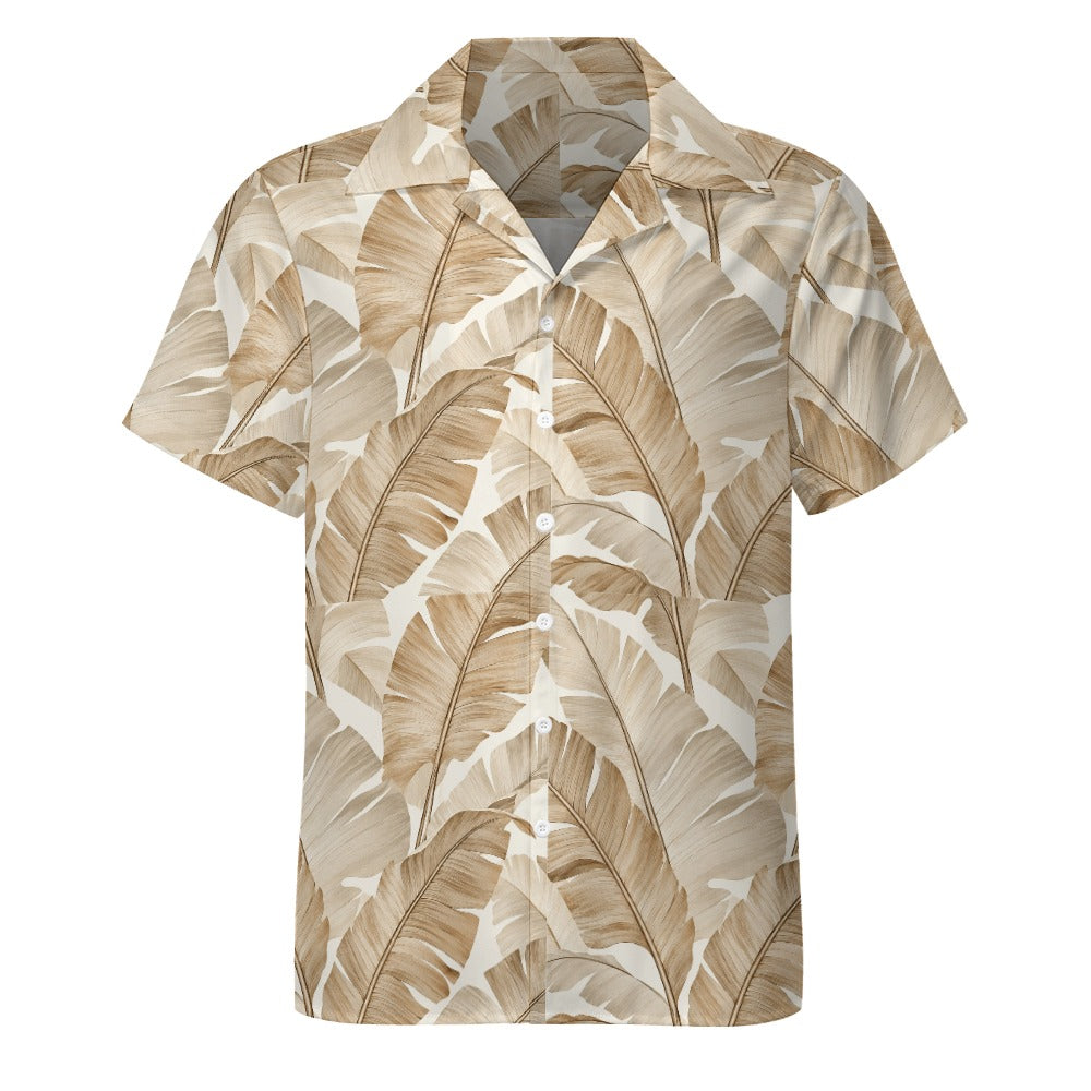 Cuban collar shirt