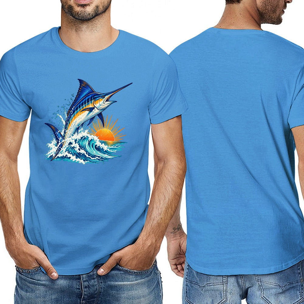 New 150g Men's  Short Sleeve T-shirt