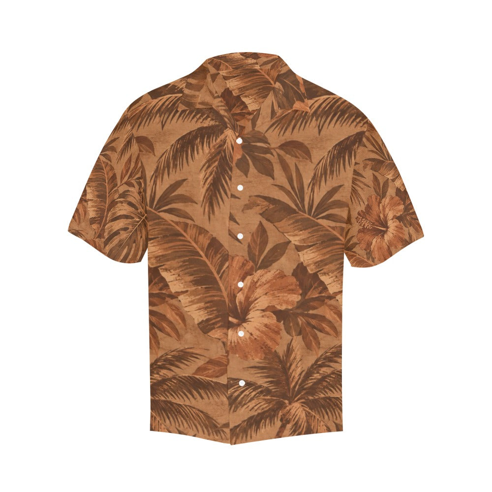 Copper Palms Hawaiian Shirt