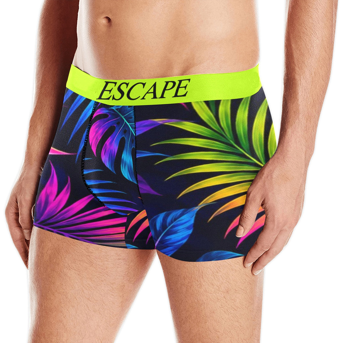 Neon Botanical Boxer Briefs