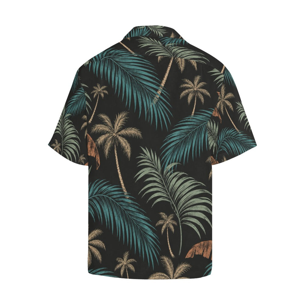 Nightfall Palms Hawaiian Shirt