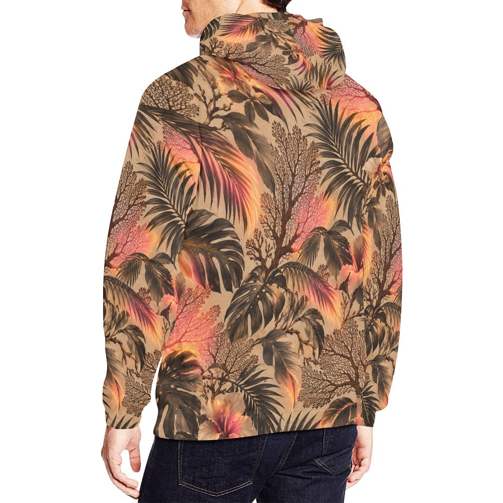 Men's All Over Print Hoodie (USA Size) (Model H13)