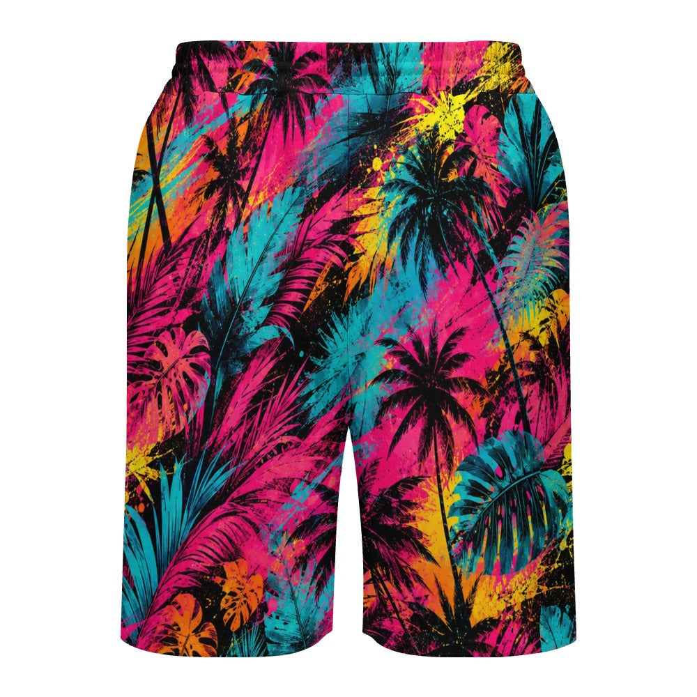 Electric Palm Shorts