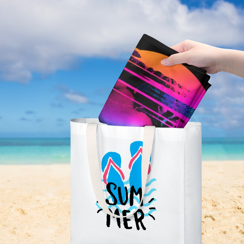 Midnight Mirage Beach Towel