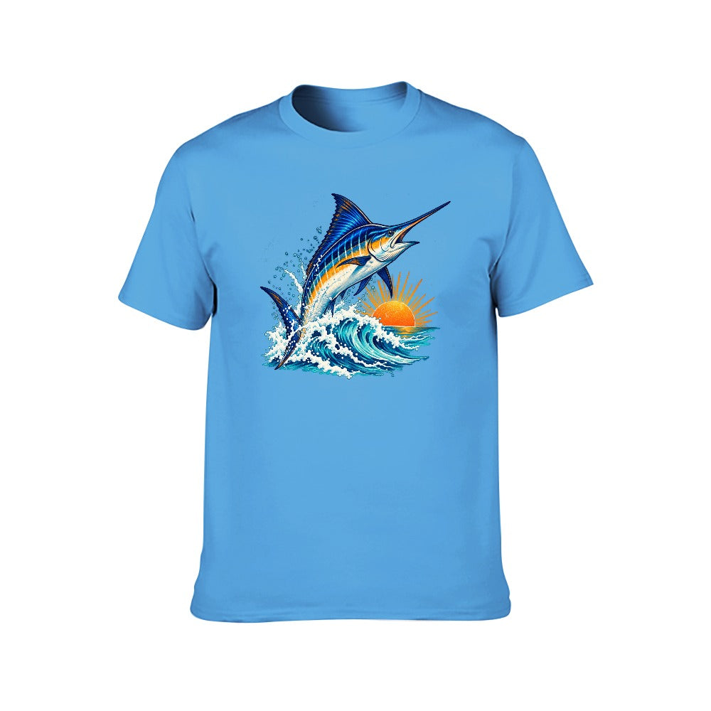 New 150g Men's  Short Sleeve T-shirt