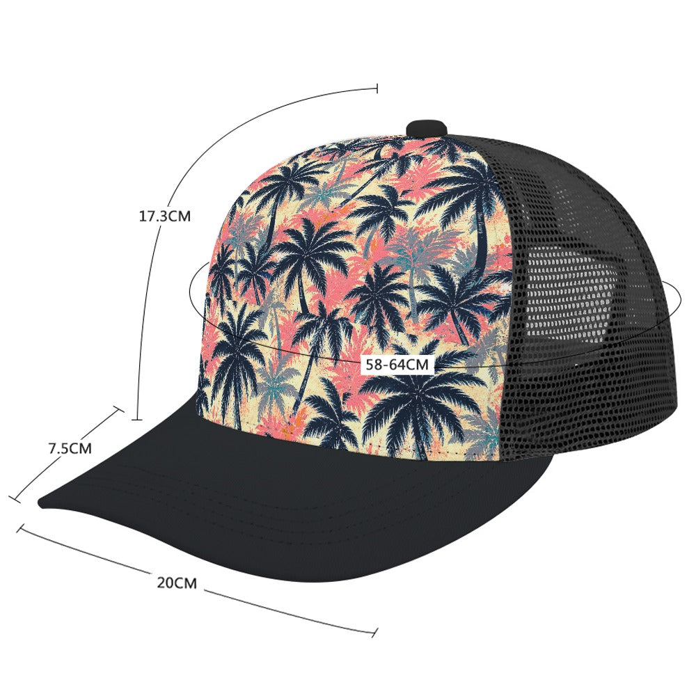 Sunset Palms Trucker Hat
