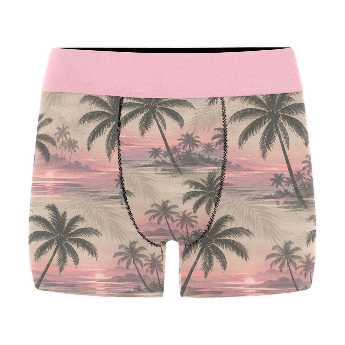 Blush Horizon Palm Boxer Briefs
