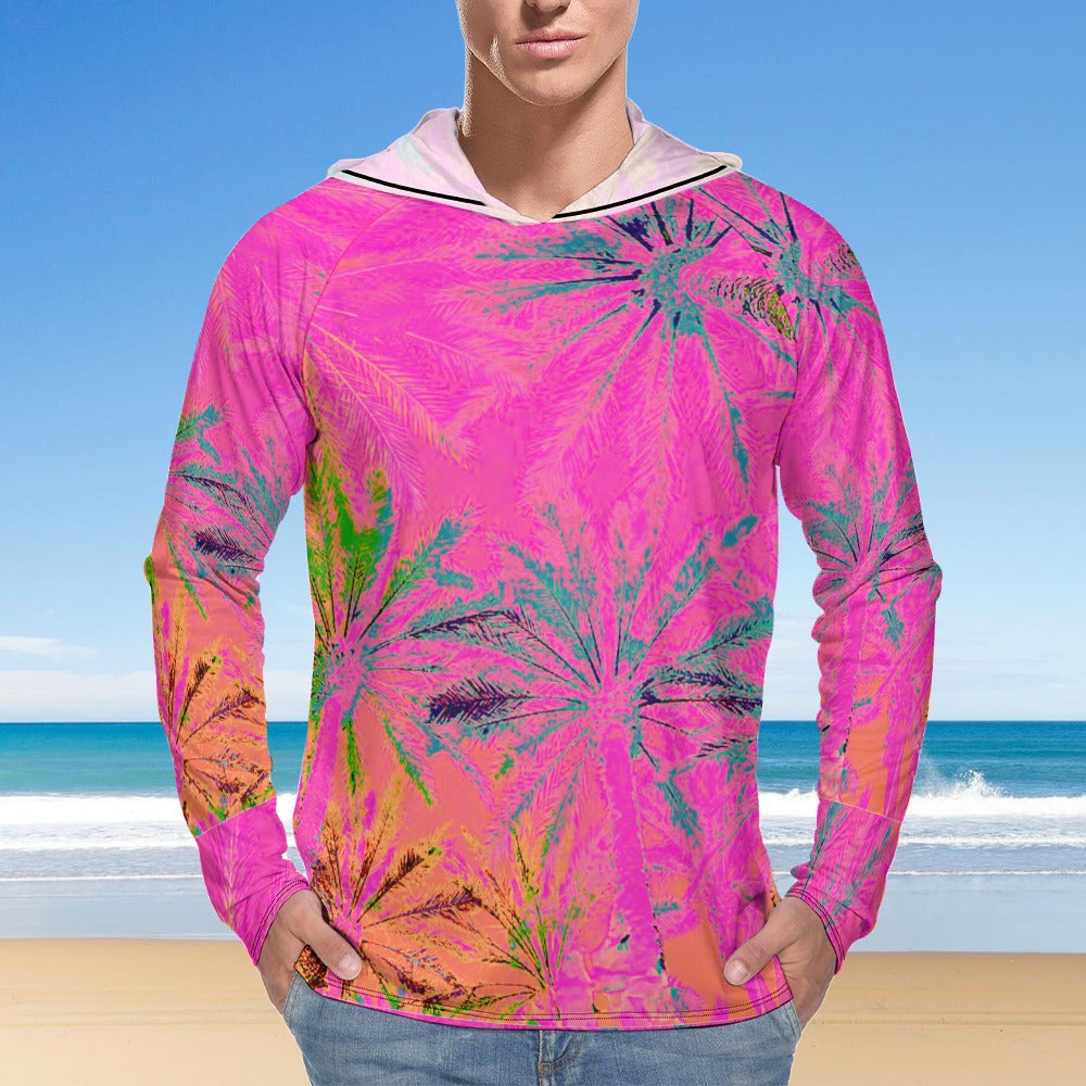 Pink Heat Sun Hoodie
