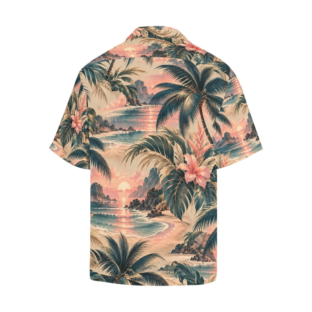 Sunset Palms Hawaiian Shirt
