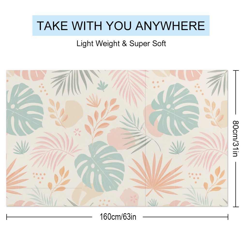 Soft Tropics Beach Towel